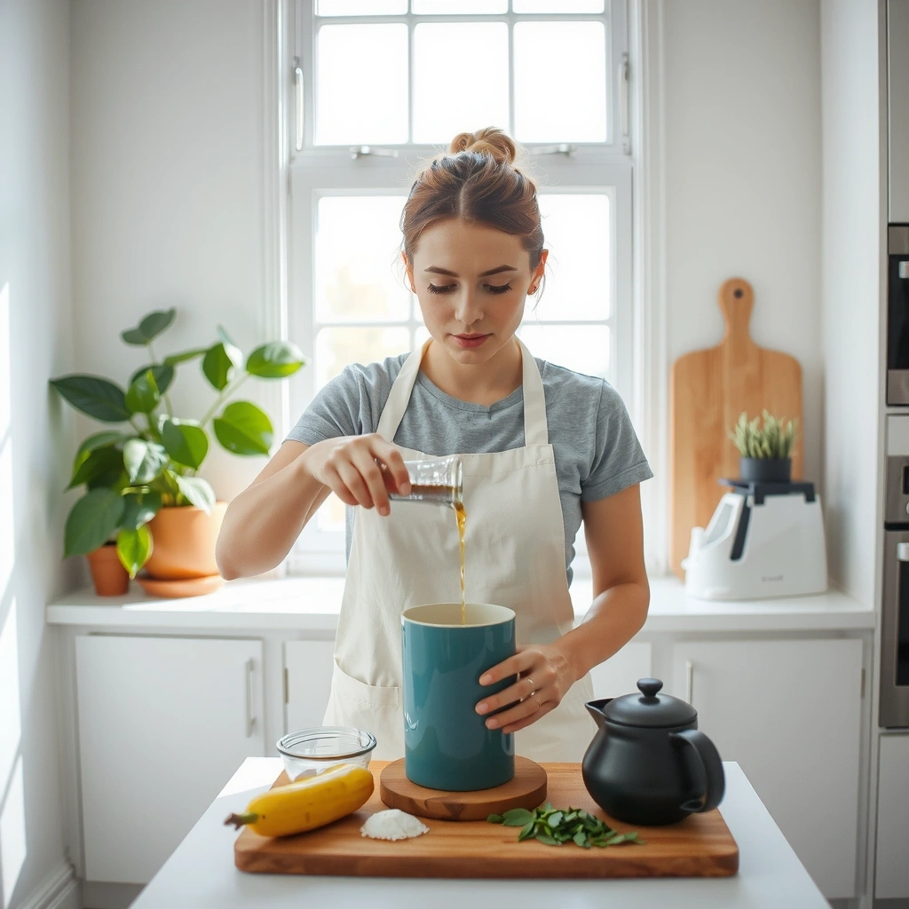 Entspannte Atmosphäre in der Küche